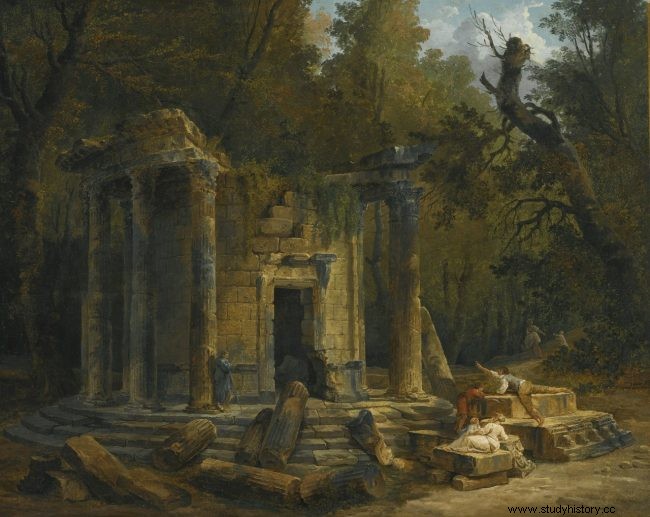 폐허의 화가 휴버트 로버트(Hubert Robert) 