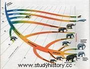 El mamut y el hombre prehistórico 