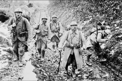 El Chemin des Dames (abril-octubre de 1917) 