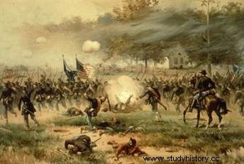 La batalla de Antietam, 17 de septiembre de 1862 