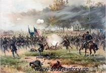 La batalla de Antietam, 17 de septiembre de 1862 