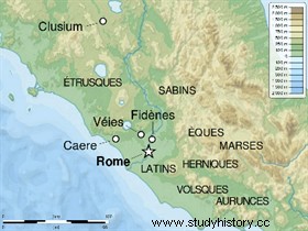 Los 306 fabianos en la batalla de Crémère (477 a. C.) 