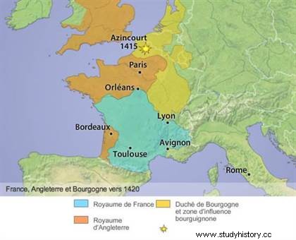 Batalla de Agincourt (25 de octubre de 1415) 