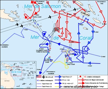 Битва в Коралловом море (май 1942 г.) 