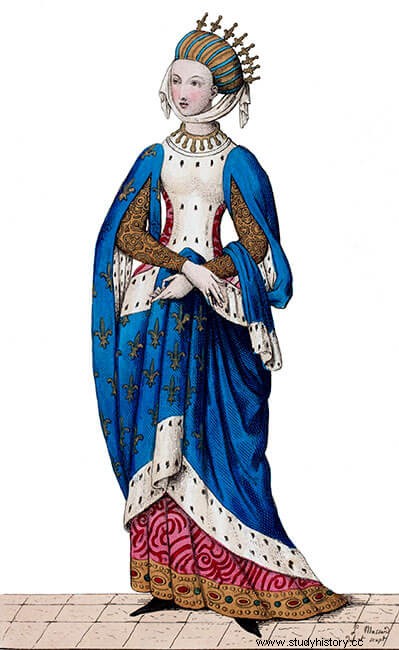 Reina Margarita de Provenza, esposa de San Luis 