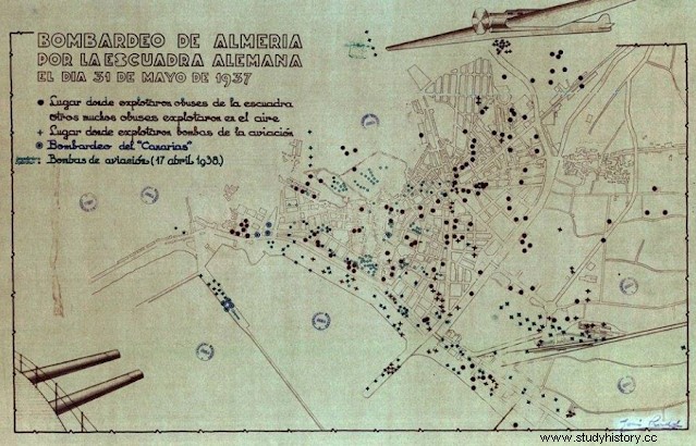 アルメリア砲撃、1937 年 5 月 31 日 