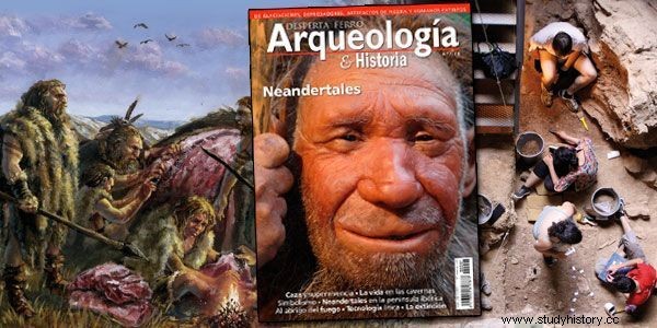 Neandertales, ¿los primeros constructores? 