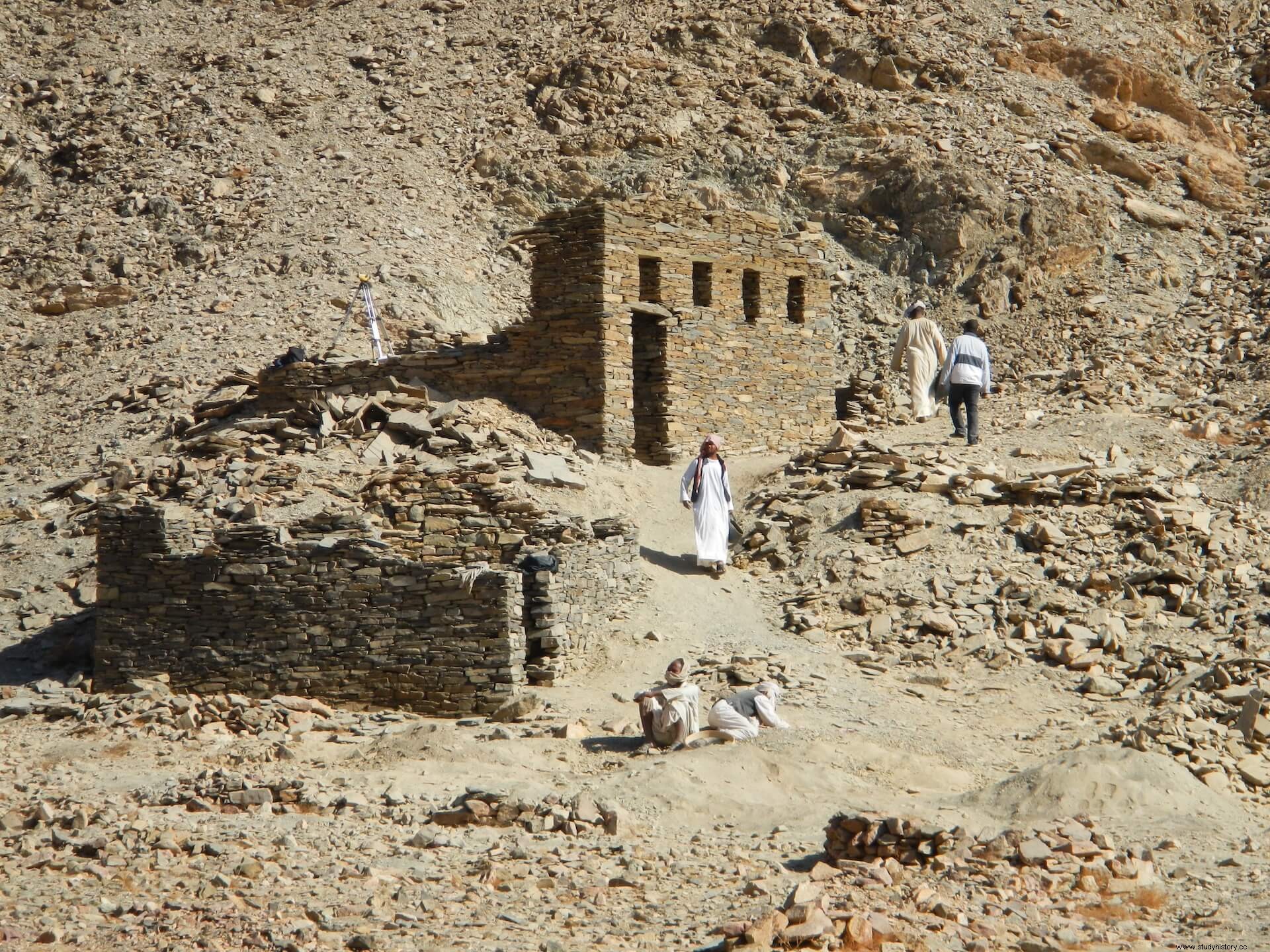 Minas de esmeralda en el Alto Egipto 