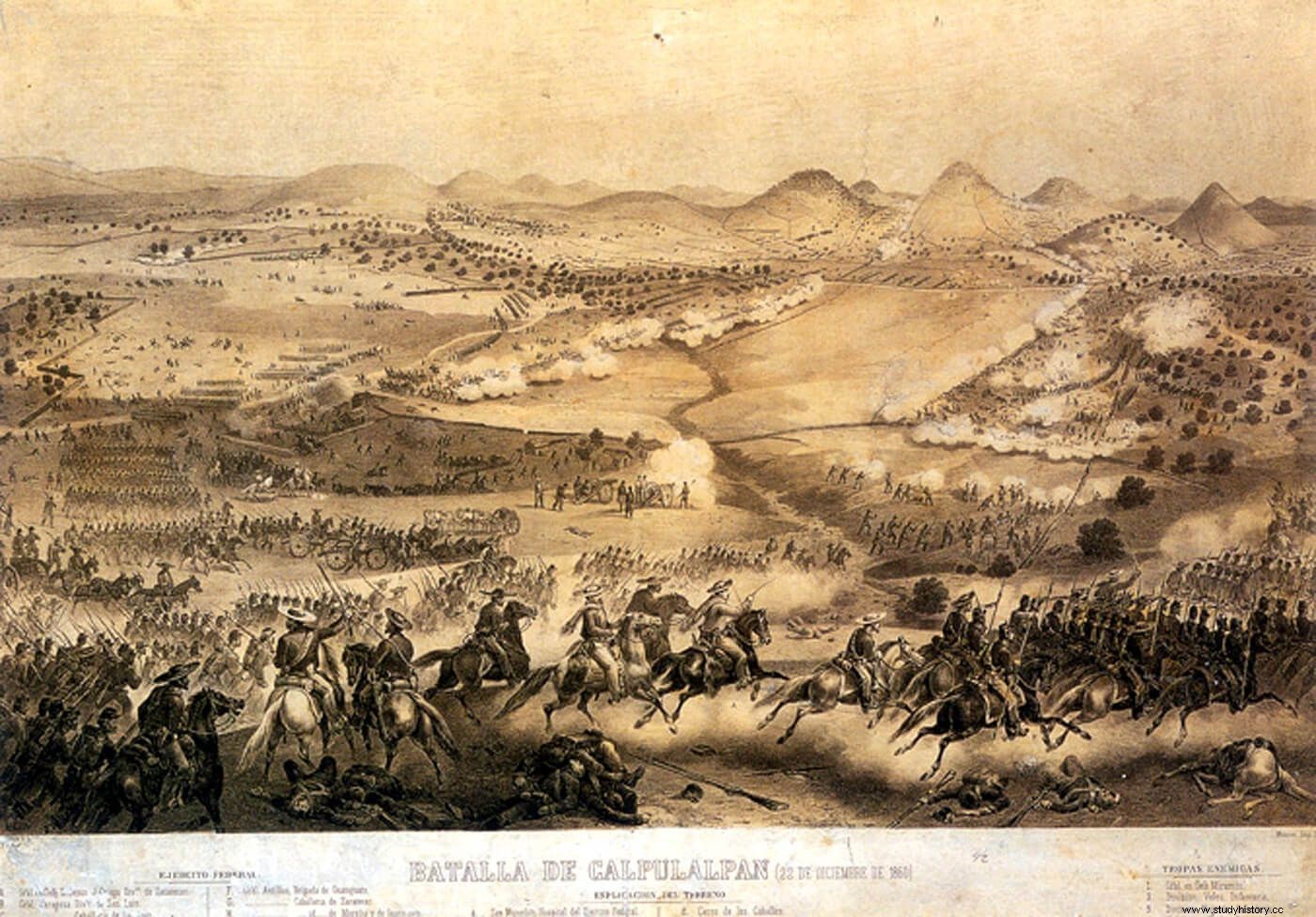 メキシコ改革戦争 (1858-1861) 