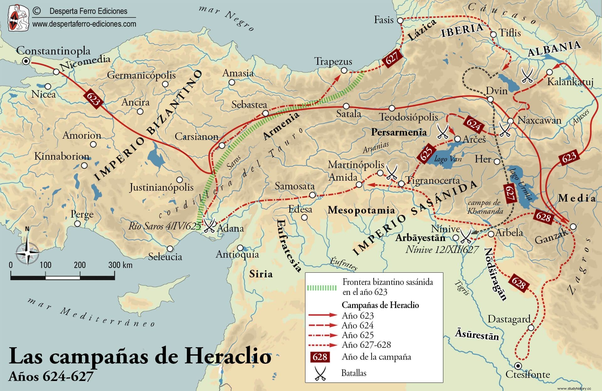 Reliquias y batallas. La Guerra Santa del Emperador Heraclio 