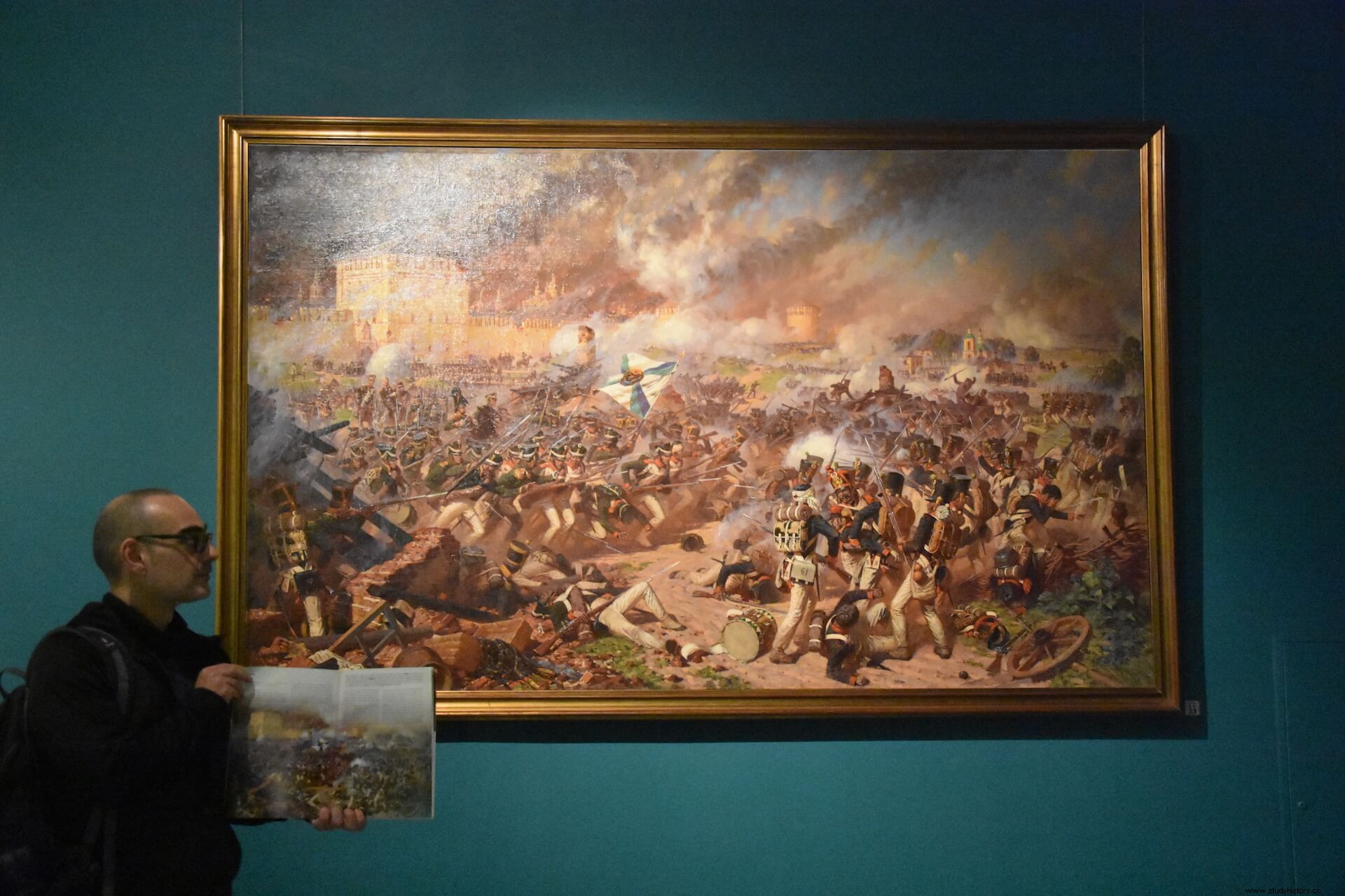 Visita al Museo Panorama de la Batalla de Borodino 