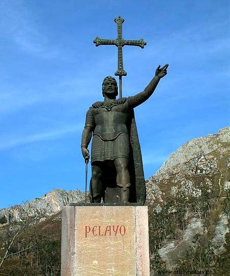 Don Pelayo. personaje historico 