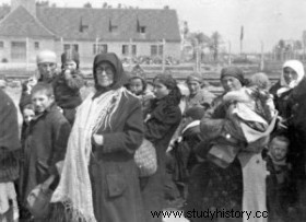 Mujeres en los campos nazis. 