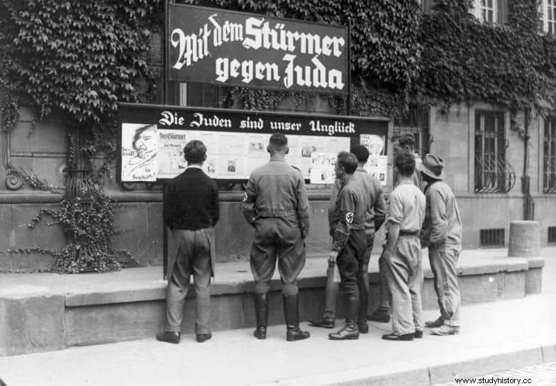 新聞「Der Stürmer」の社説 