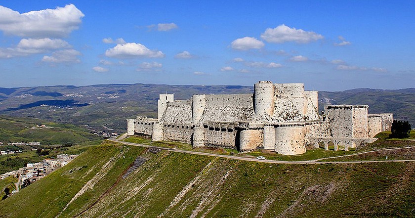 El Crac de los Caballeros, el castillo más admirable y mejor conservado del mundo. 