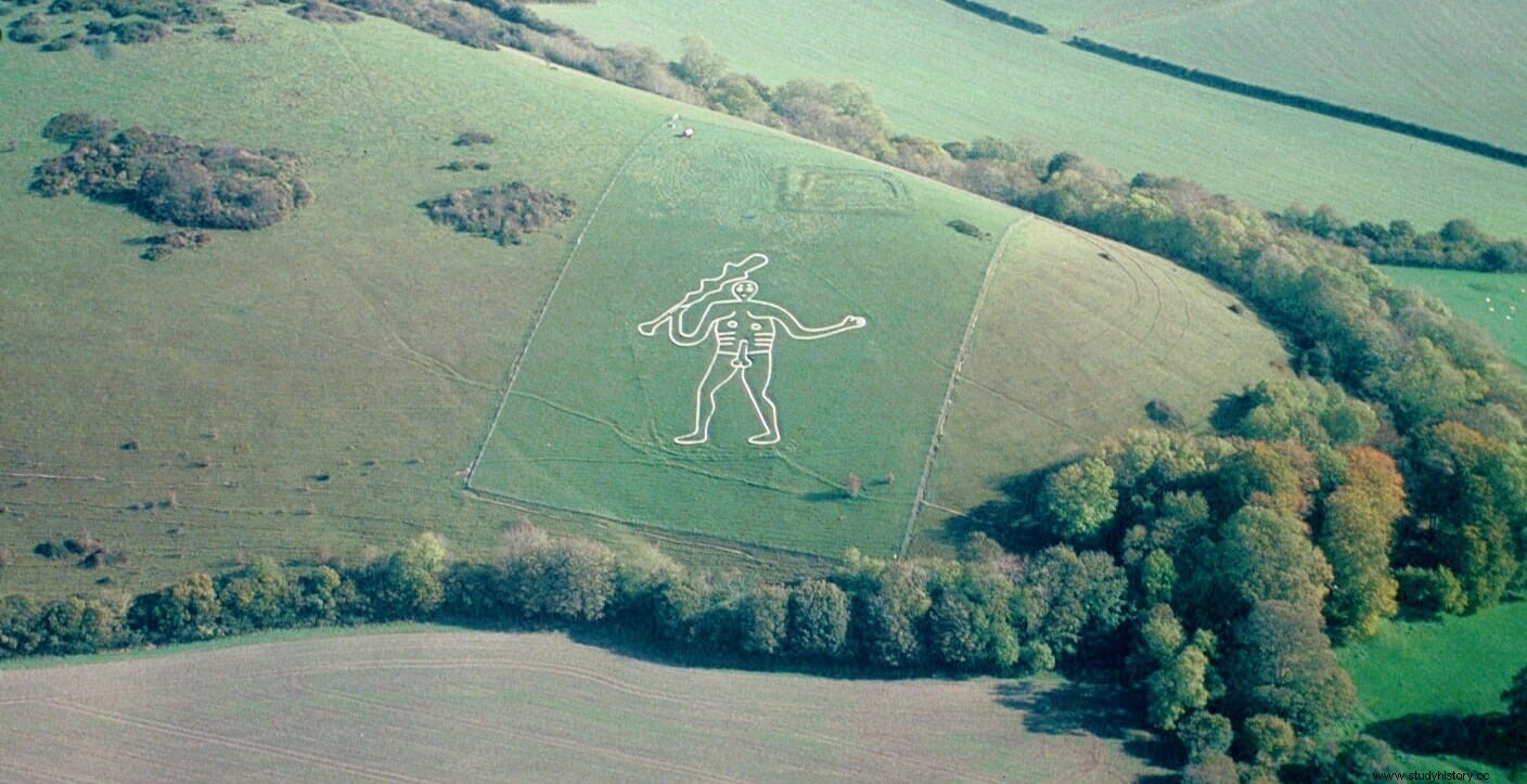 El Caballo Blanco de Uffington y los geoglifos británicos 