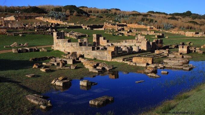 完全に保存されている唯一の古代ギリシャ都市セリヌンテ 