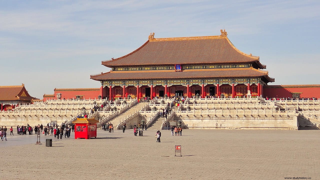 El palacio de Kublai Khan descubierto bajo la Ciudad Prohibida 