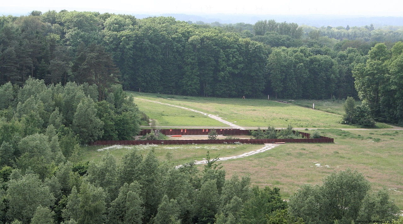 Colina Kalkriese, lugar de la batalla del bosque de Teutoburgo 