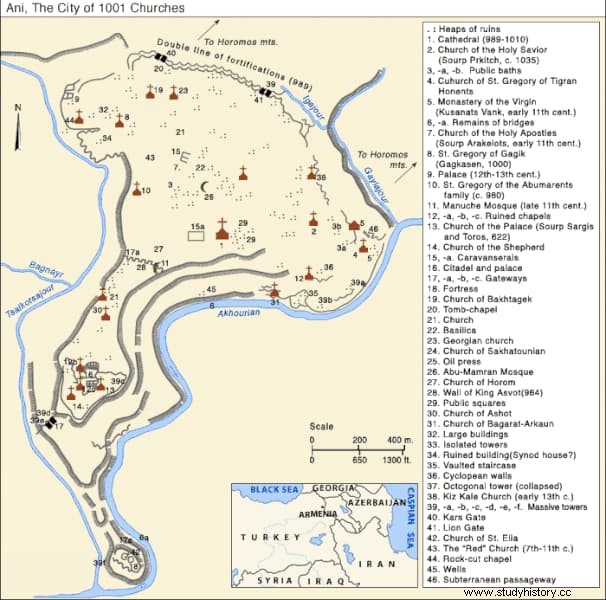 Ani, el pueblo fantasma de las 1001 iglesias 