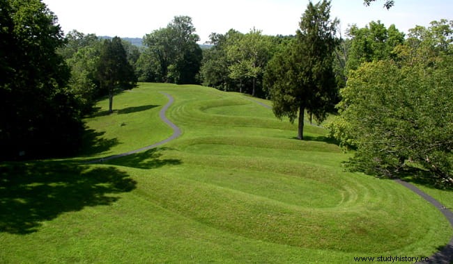 Serpent Mound, el montículo de efigies más grande del mundo, situado sobre un astroblema 