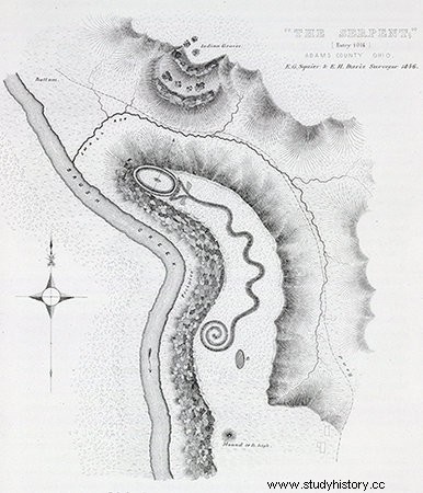 Serpent Mound, el montículo de efigies más grande del mundo, situado sobre un astroblema 