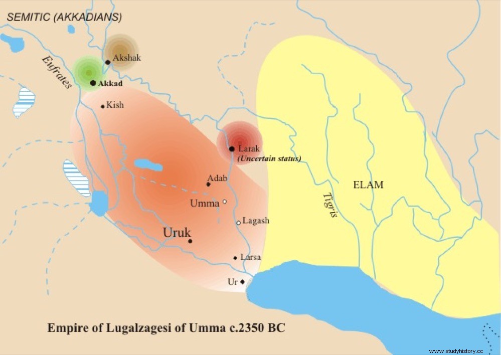 4,500年前のメソポタミアの柱に、国境紛争に関する初めて解読された碑文が含まれている 