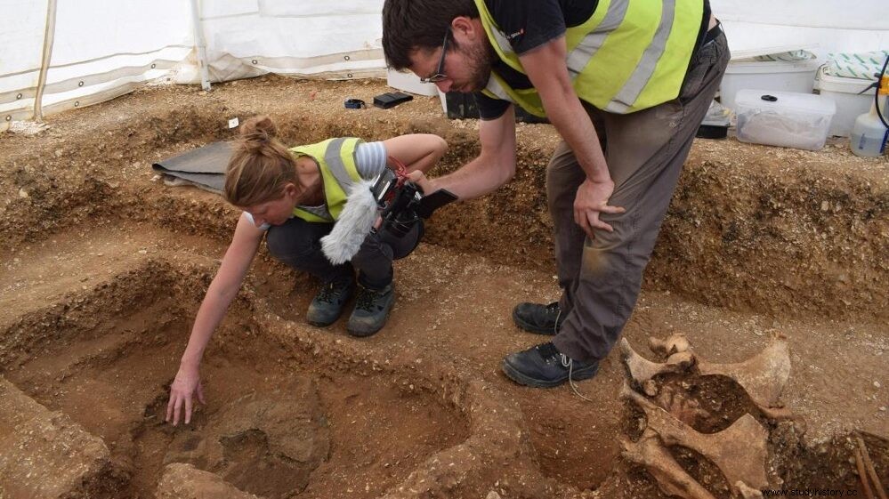 印象的な鉄器時代のケルトの盾がイギリスで発見 