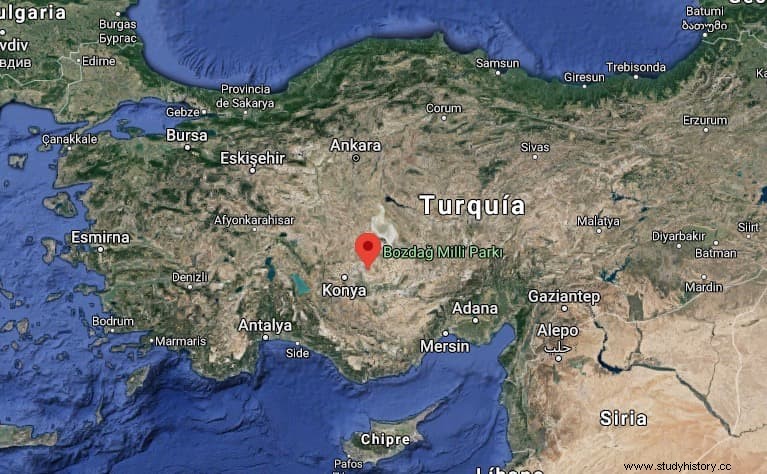 Hallada una presa romana de 110 metros de largo en el centro de Turquía 