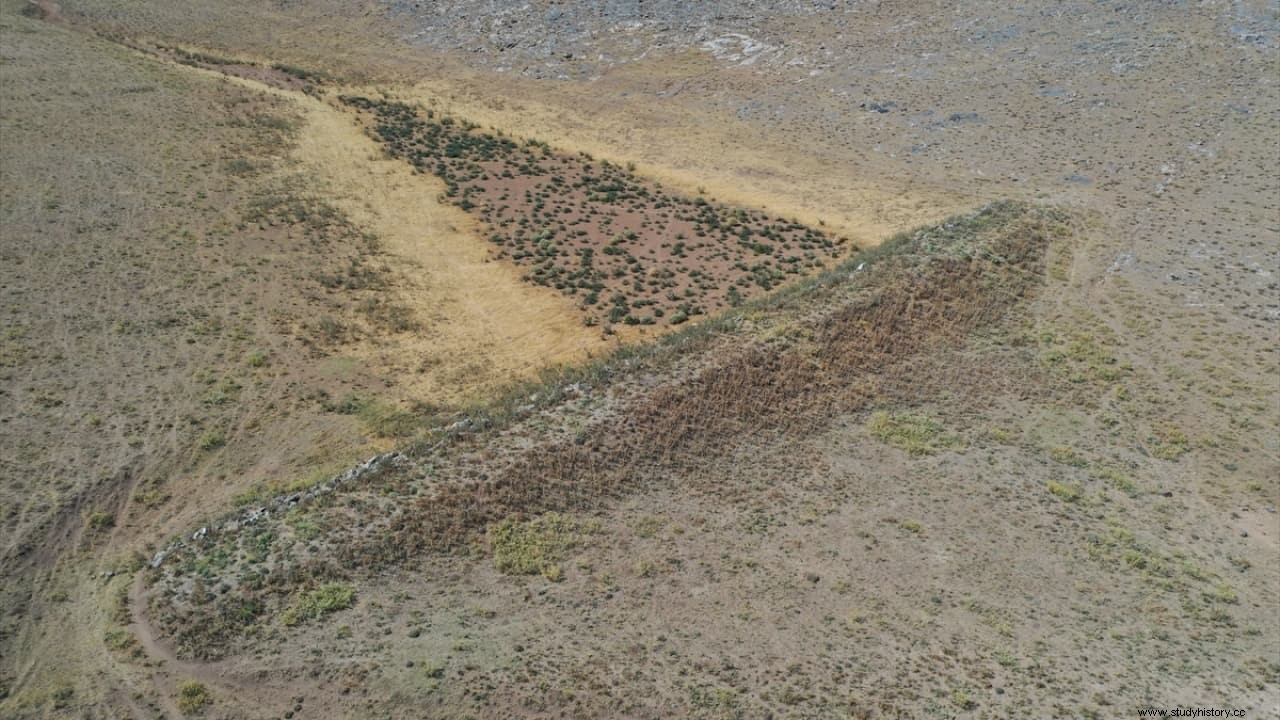 Hallada una presa romana de 110 metros de largo en el centro de Turquía 