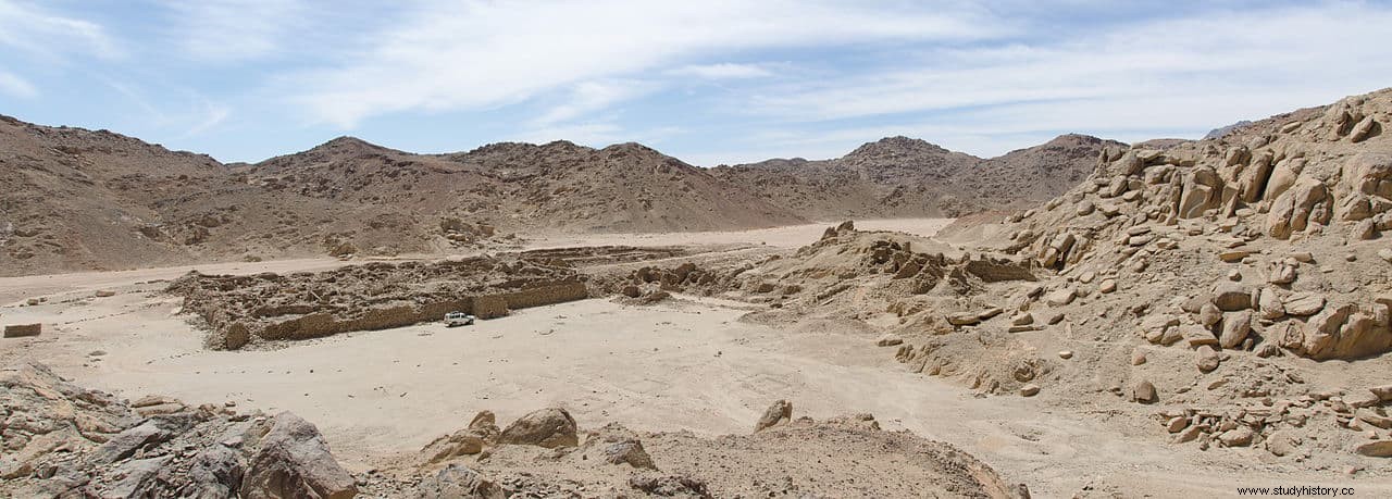 Mons Claudianus, la gran cantera de la Antigua Roma en Egipto 