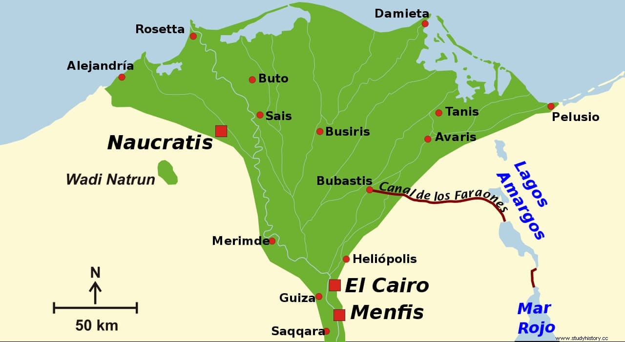 El Canal de los Faraones, el precedente del Canal de Suez que estuvo en uso hasta el siglo VIII 