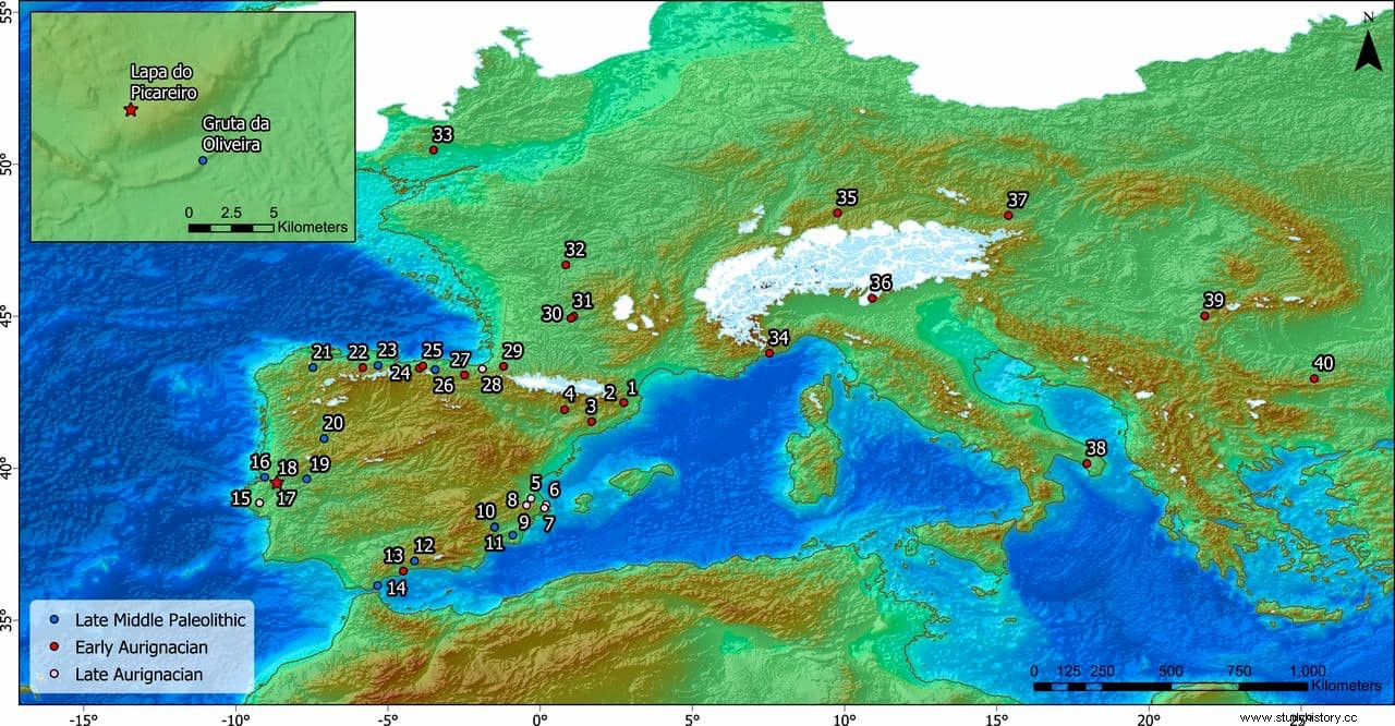 Los humanos modernos llegaron a Europa occidental 5.000 años antes de lo que se pensaba. 