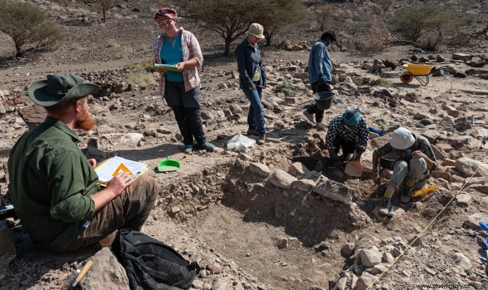 Encuentran en Omán un juego de mesa de la Edad del Bronce de 4.000 años de antigüedad 