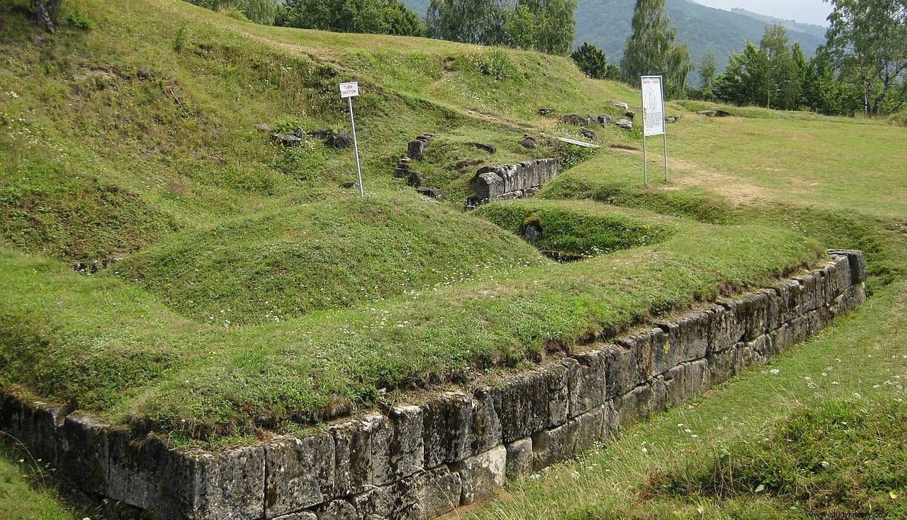 Las fortalezas de las montañas de Orastia, el sistema dacio de protección contra la conquista romana 