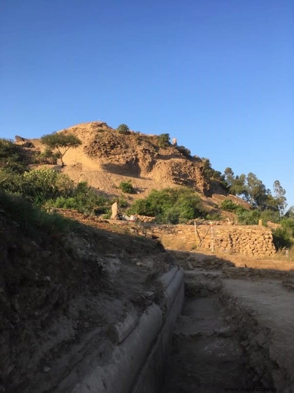 Uno de los templos budistas más antiguos del mundo encontrado en la antigua Gandhara. 