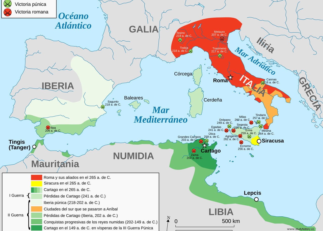 ハドルメト、カルタゴとの戦争でローマを支援したポエニの都市 