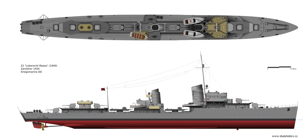 ヴィキンガー号、ドイツ艦艇 2 隻が同士討ちで沈没した失敗作戦 