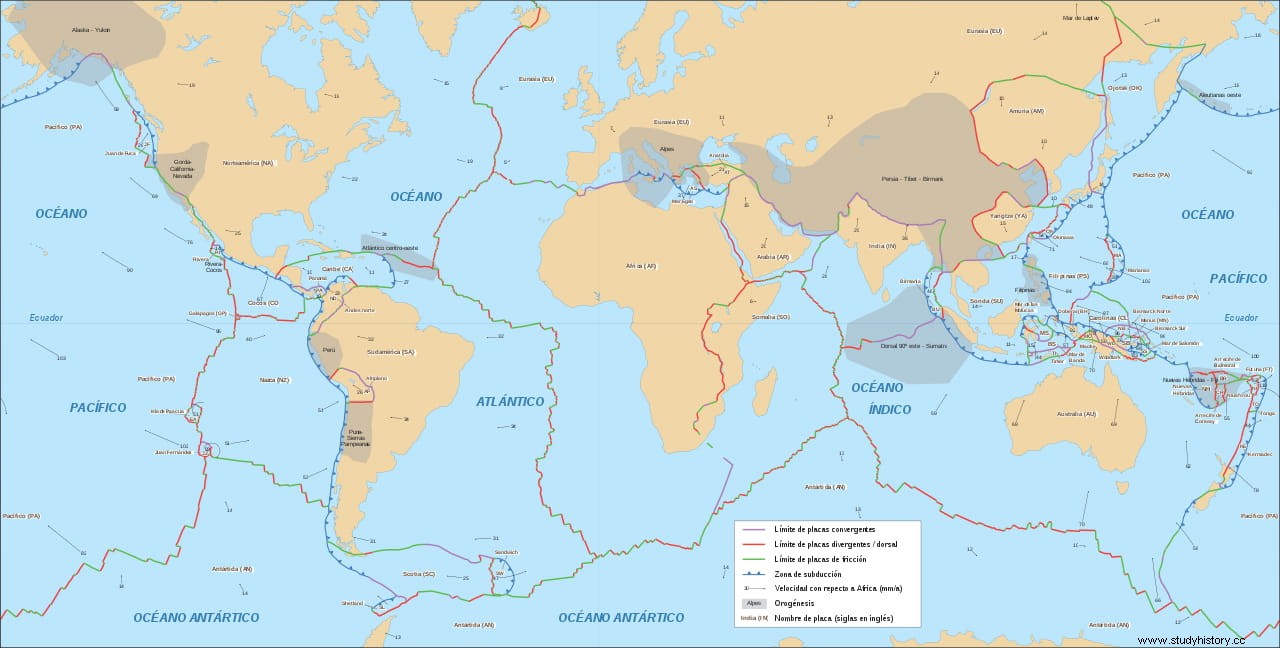 El terremoto más fuerte conocido en el Mediterráneo ocurrió en Creta en el año 365 d.C. 