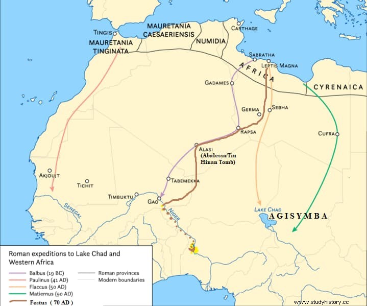 La expedición de Nerón a Etiopía que consiguió descubrir las fuentes del Nilo 