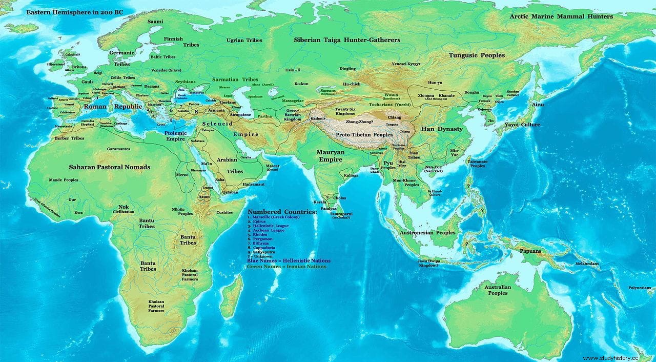 軸時代、世界各地で経験主義思想が同時に誕生したであろう時代 