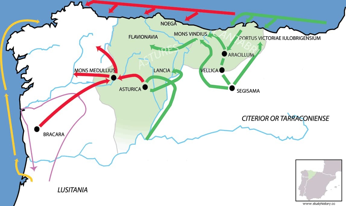 El círculo cántabro y otras tácticas de combate que aprendieron los romanos en las guerras astur-cántabras 