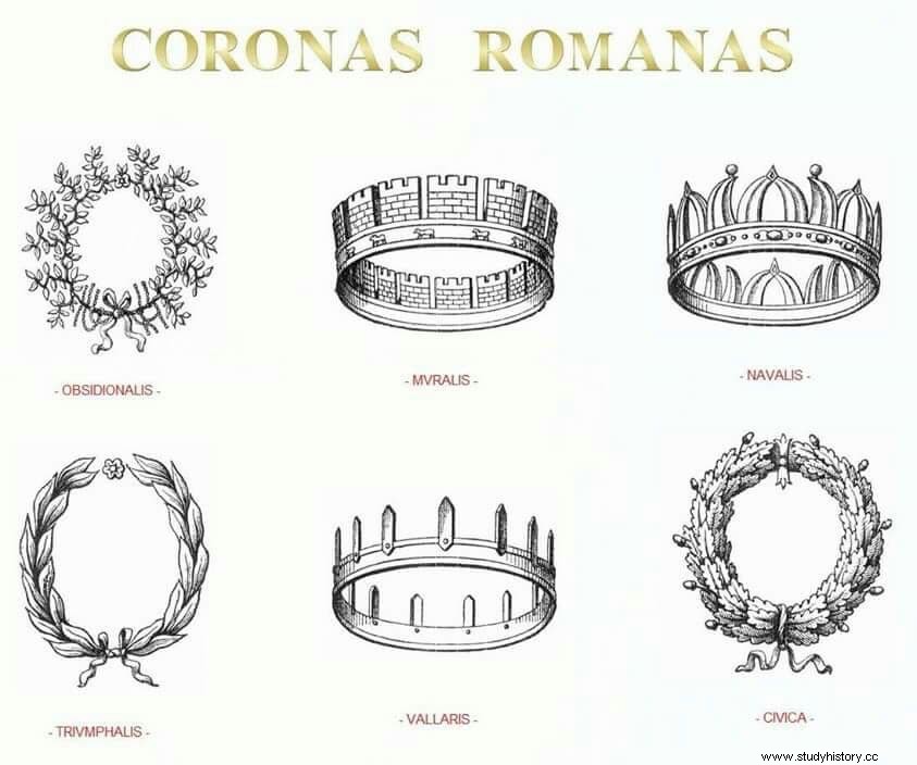 イネ科の王冠、ローマ軍の最高級かつ希少な装飾品 