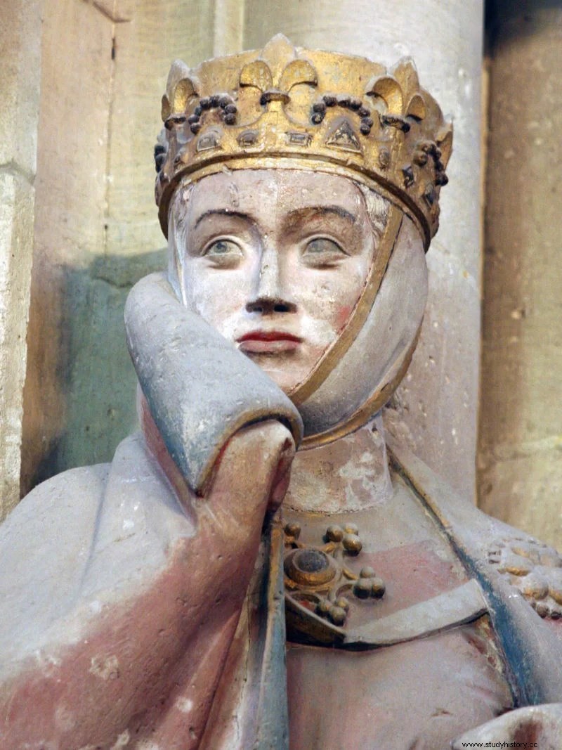 Uta von Ballenstedt, la escultura medieval que sirvió de modelo a la madrastra de Blancanieves 