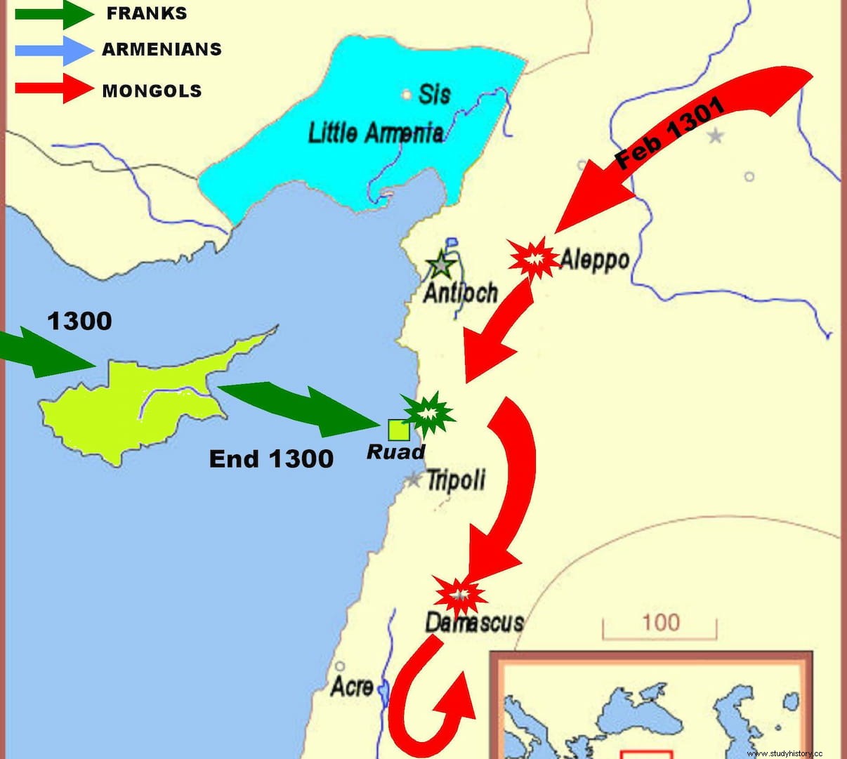 こうして、聖地における十字軍最後の拠点、ルアドは陥落した。 