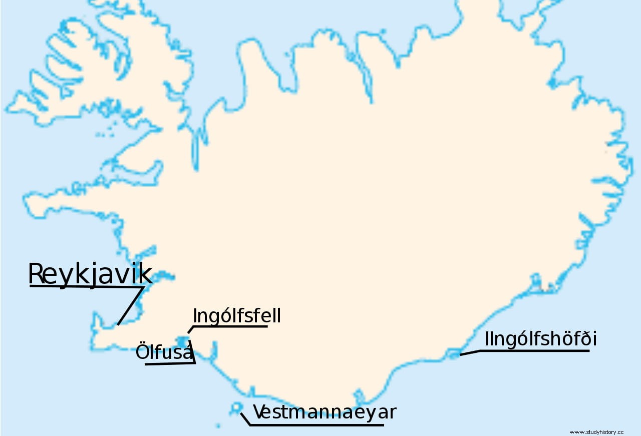 Ингольфур Арнарсон, викинг, первый постоянный поселенец Исландии. 