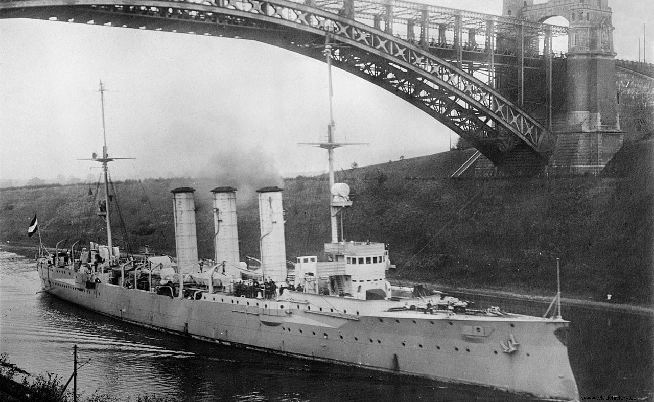 El misterioso tesoro del crucero alemán SMS Dresden, hundido en la Primera Guerra Mundial 