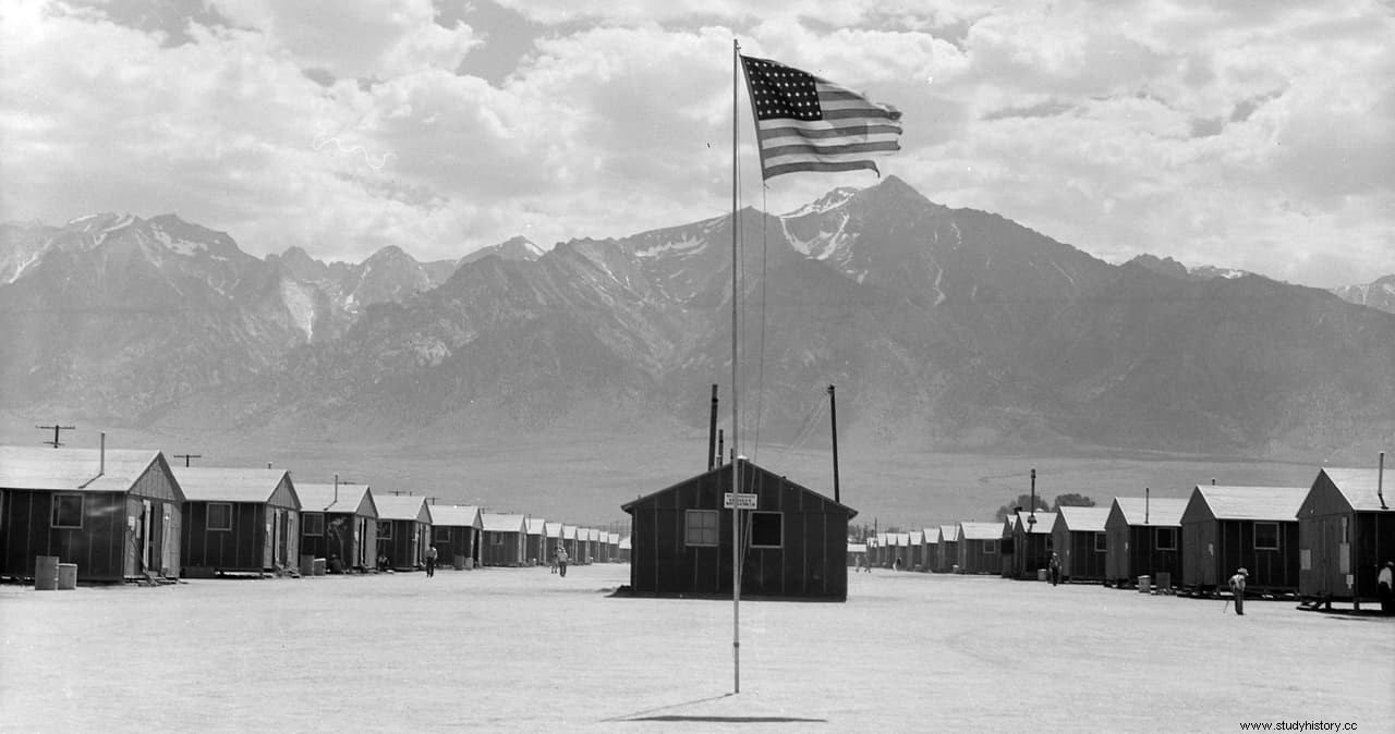 Nisei, japoneses americanos internados en campos de su propio país 