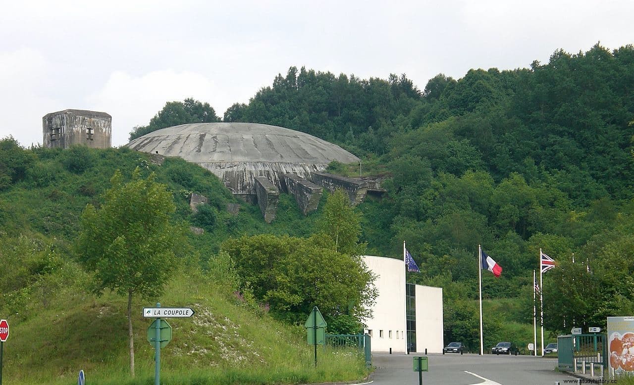 La Cúpula de Helfaut, el gigantesco búnker construido por los alemanes en el norte de Francia 