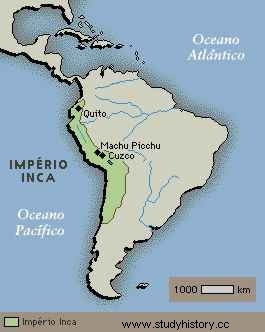 Mapa del Imperio Inca - Historia del Mapa del Imperio Inca 